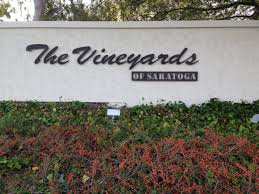 Community signage at the entrance